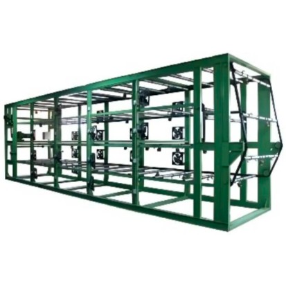 Hyvä ohjaava suorituskyky Cross Bar -kuivauslinja